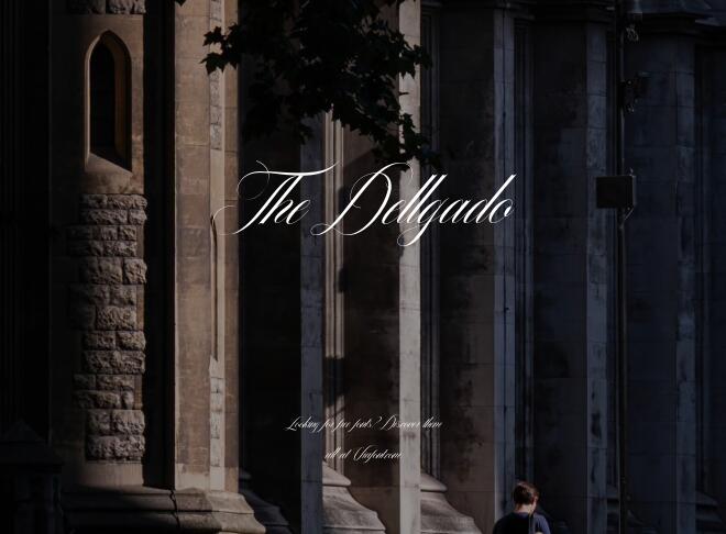 The Dellgado Font
