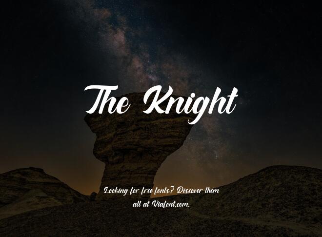 The Knight Font