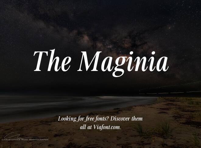The Maginia Font