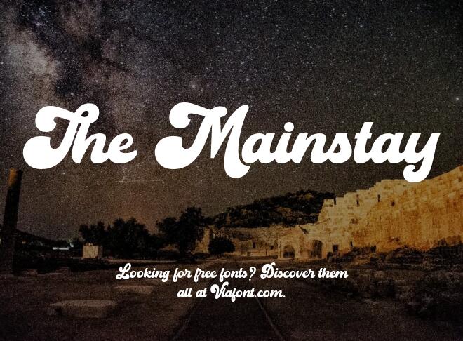 The Mainstay Font