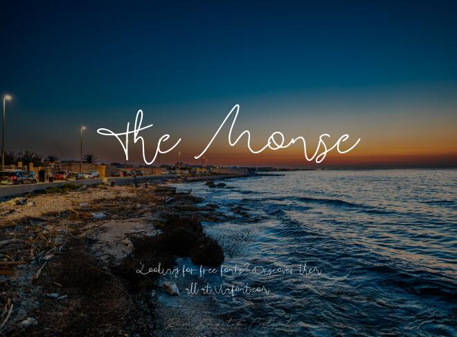 The Monse Font