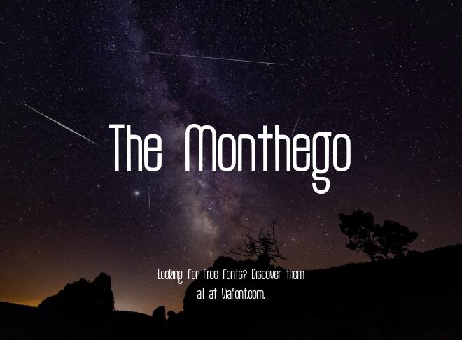 The Monthego Font