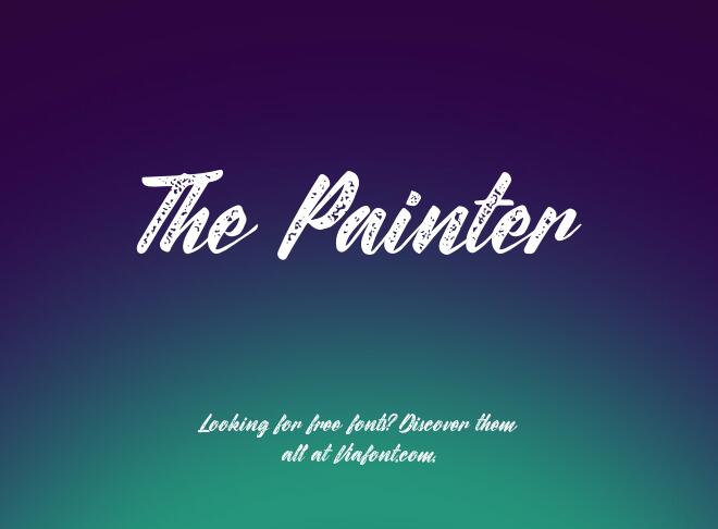 The Painter Font