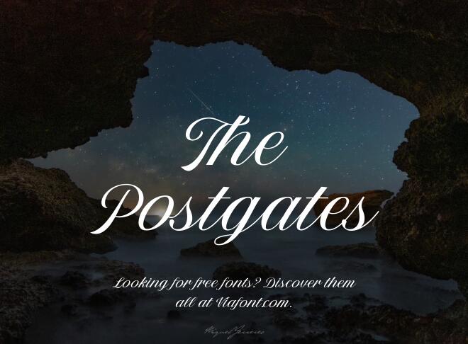 The Postgates Font