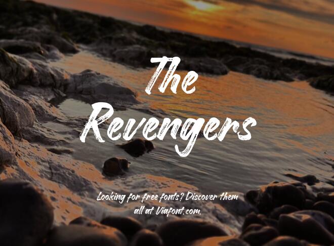 The Revengers Font