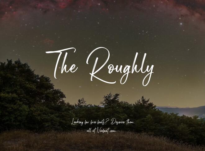 The Roughly Font