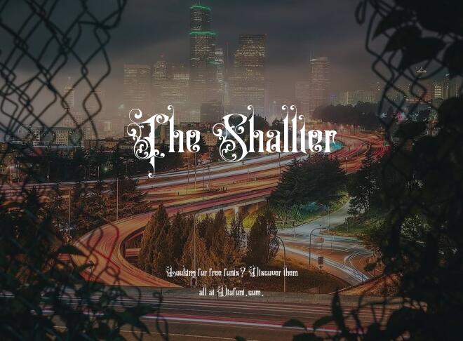 The Shallter Font