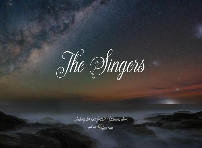 The Singers Font