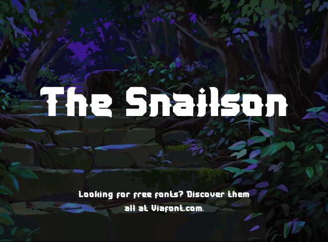 The Snailson Font