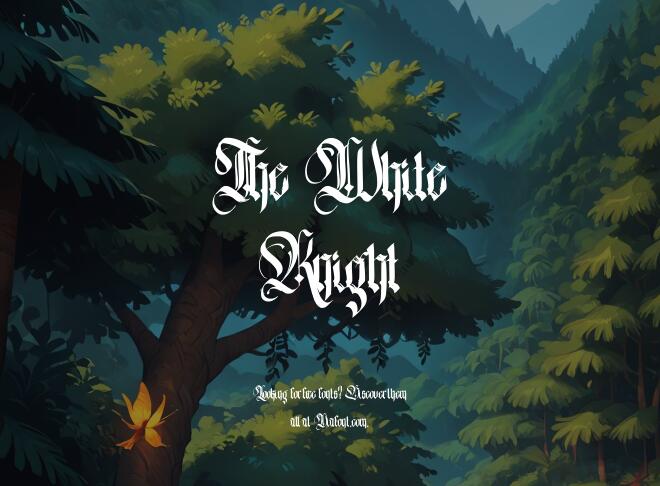 The White Knight Font