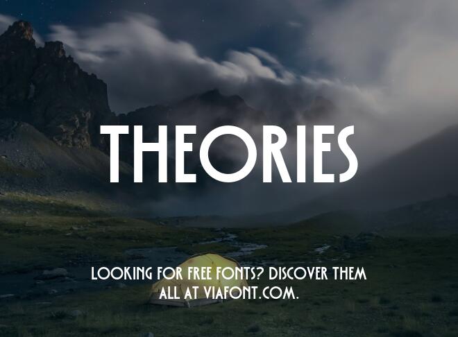 Theories Font