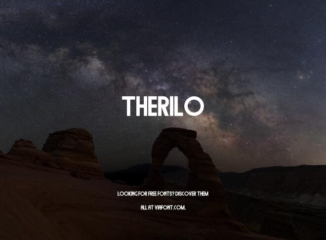 Therilo Font
