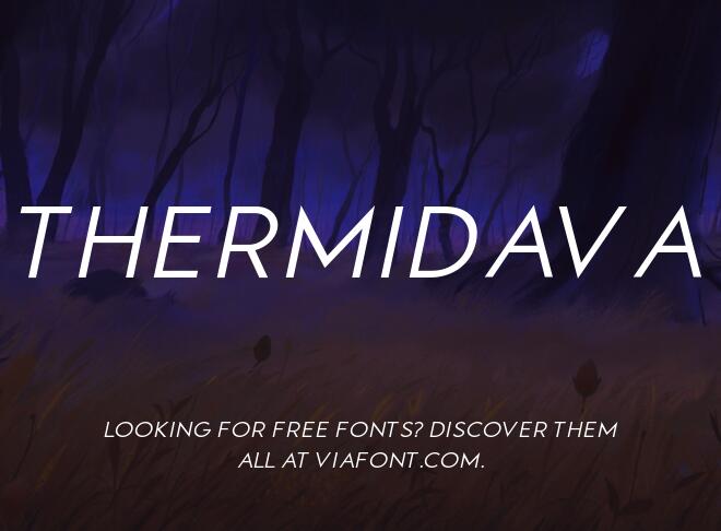 Thermidava Font