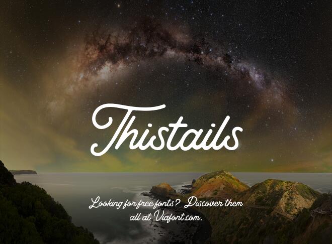 Thistails Font