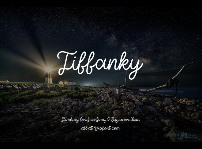 Tiffanky Font