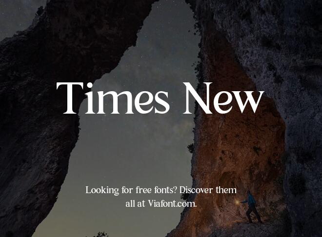 Times New Font