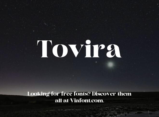 Tovira Font