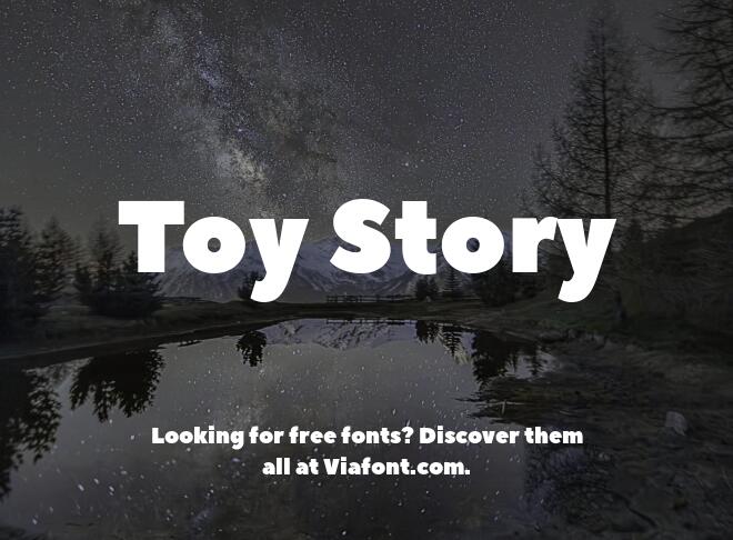 Toy Story Font