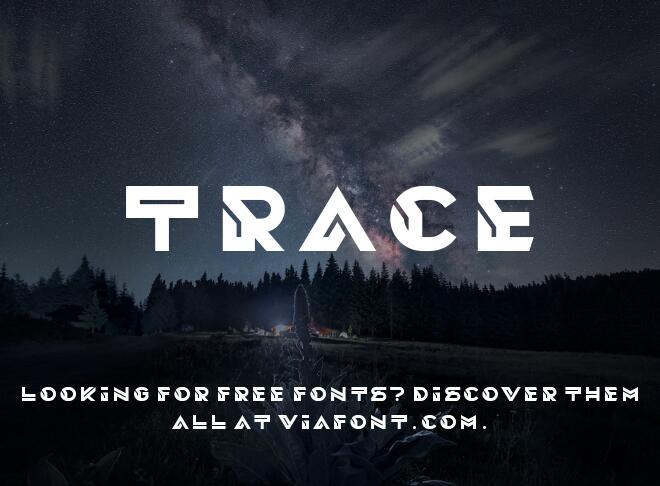 Trace Font