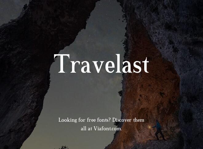 Travelast Font