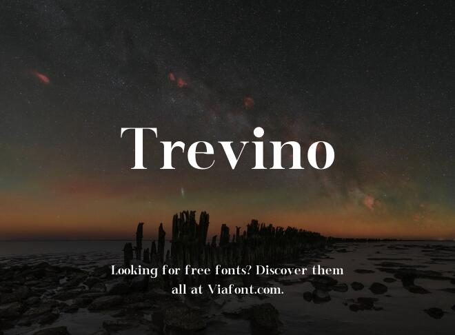 Trevino Font