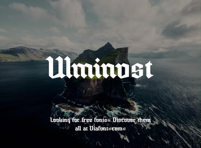 Ulminost Font