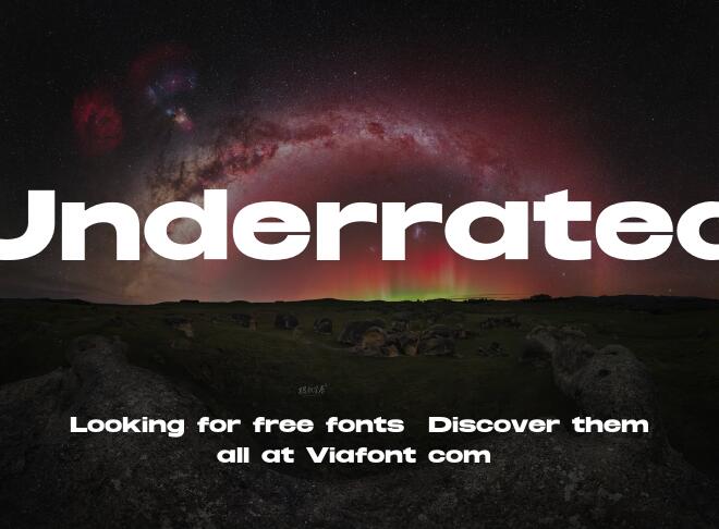 Underrated Font