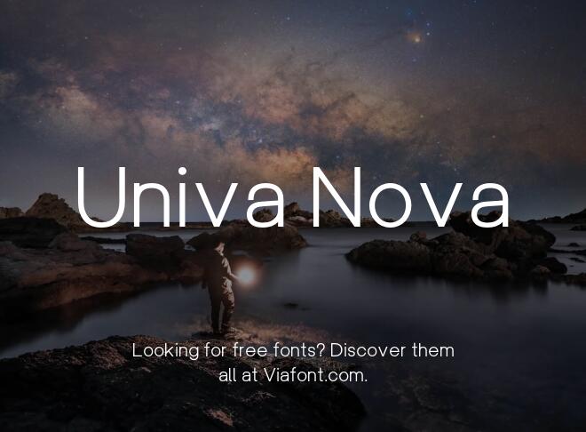 Univa Nova Font