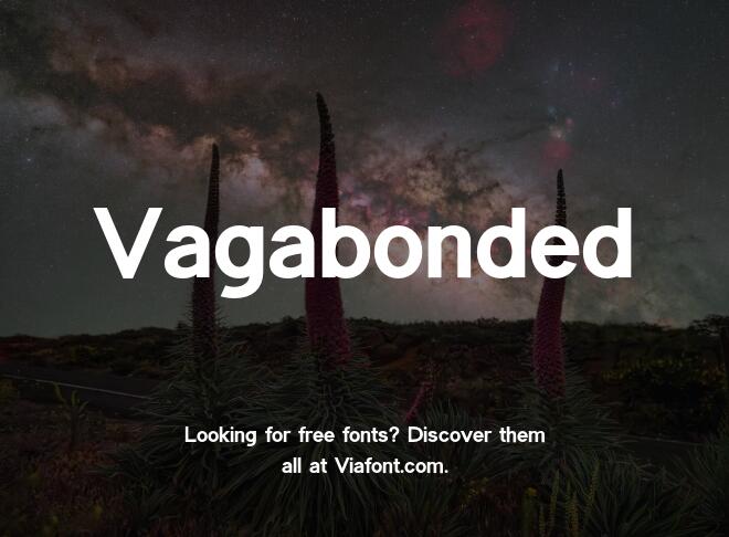 Vagabonded Font