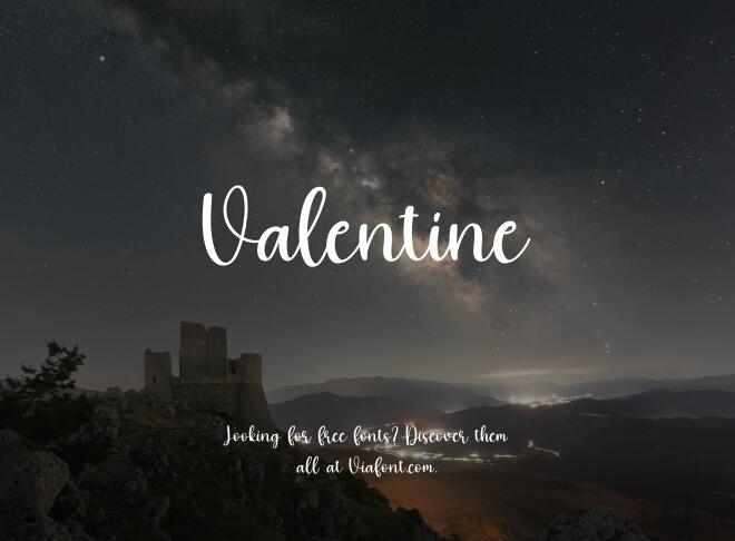 Valentine Font