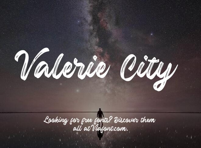 Valerie City Font