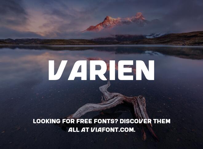 Varien Font