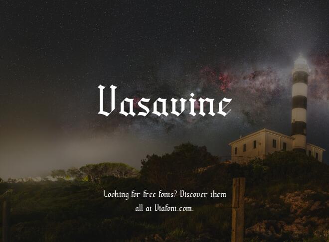 Vasavine Font