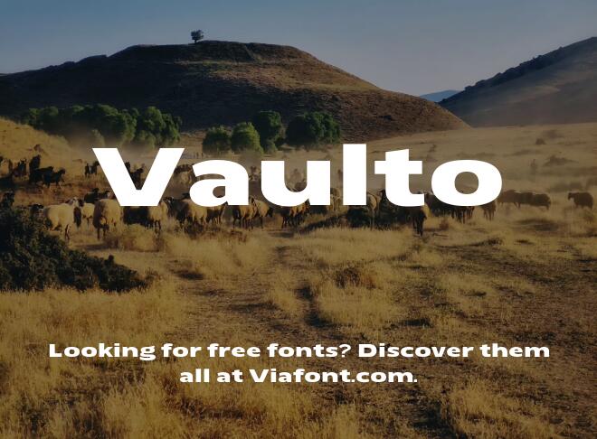 Vaulto Font
