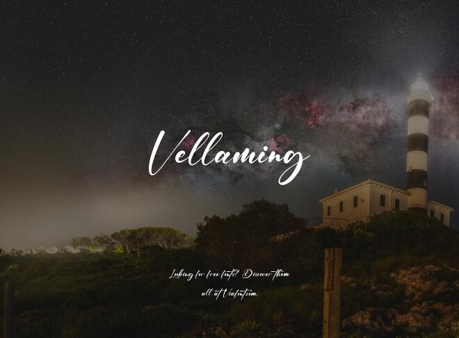 Vellaming Font