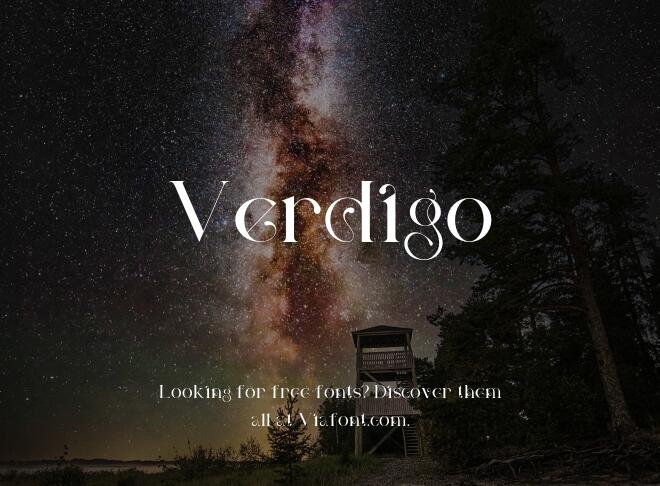 Verdigo Font
