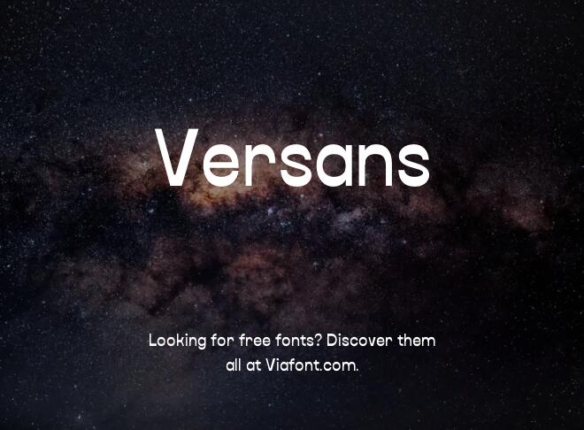 Versans Font