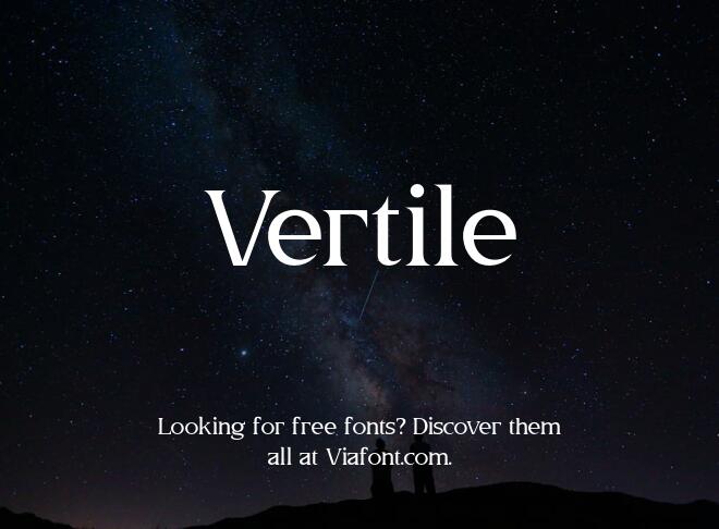 Vertile Font