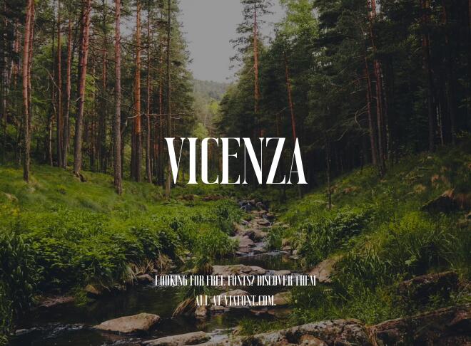 Vicenza Font