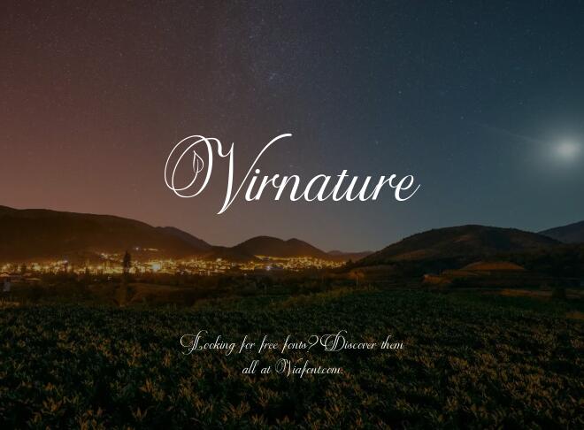Virnature Font