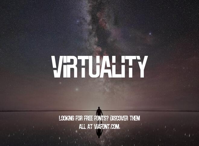 Virtuality Font