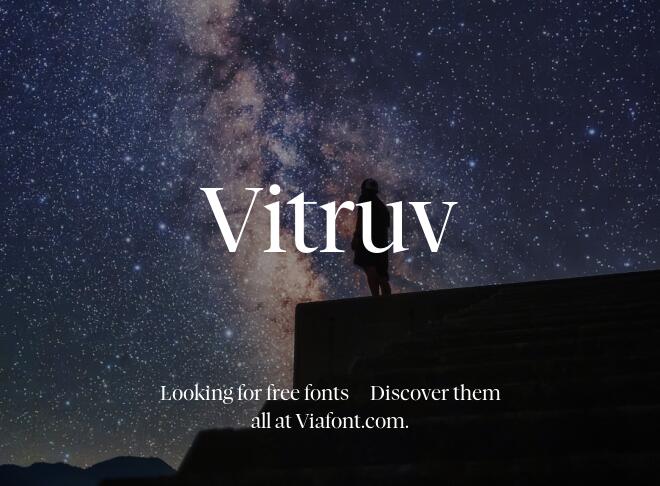 Vitruv Font