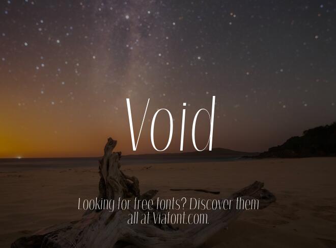 Void Font