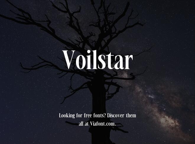 Voilstar Font
