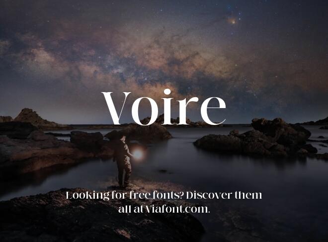 Voire Font