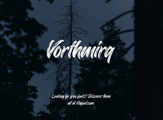 Vorthmirq Font
