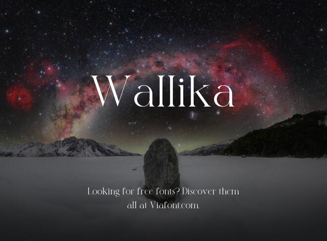 Wallika Font