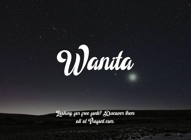 Wanita Font