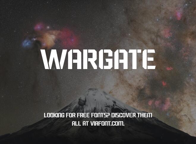 Wargate Font