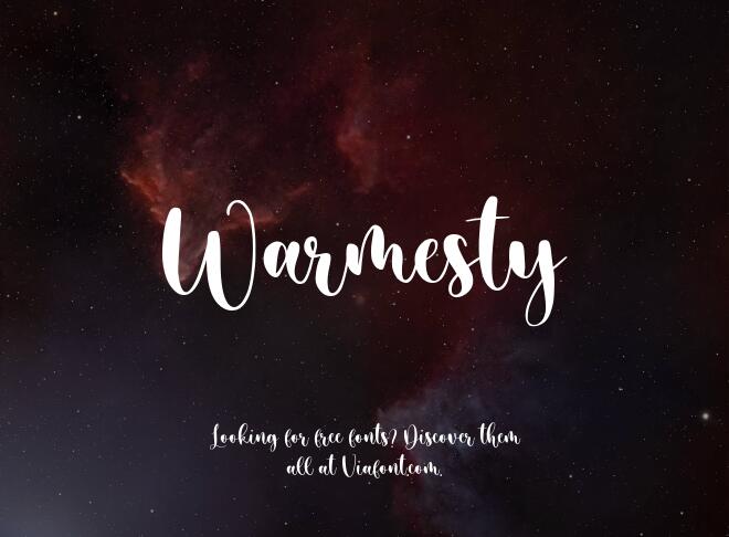 Warmesty Font